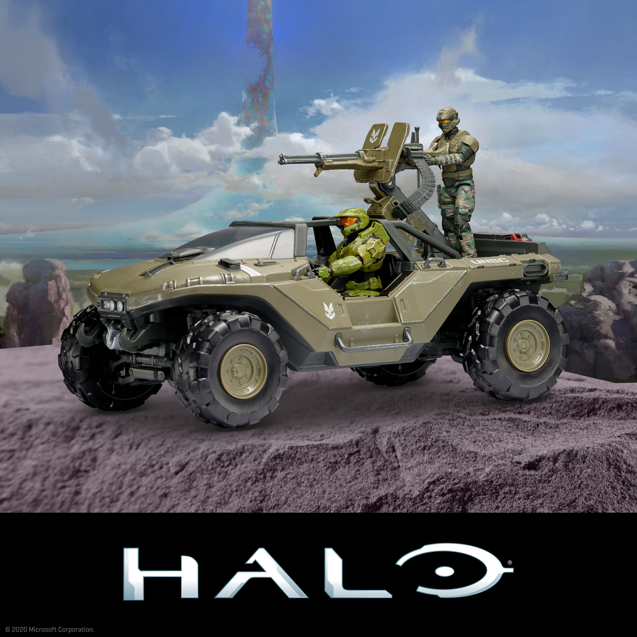 “World of Halo” 3.75” In-Scale figures