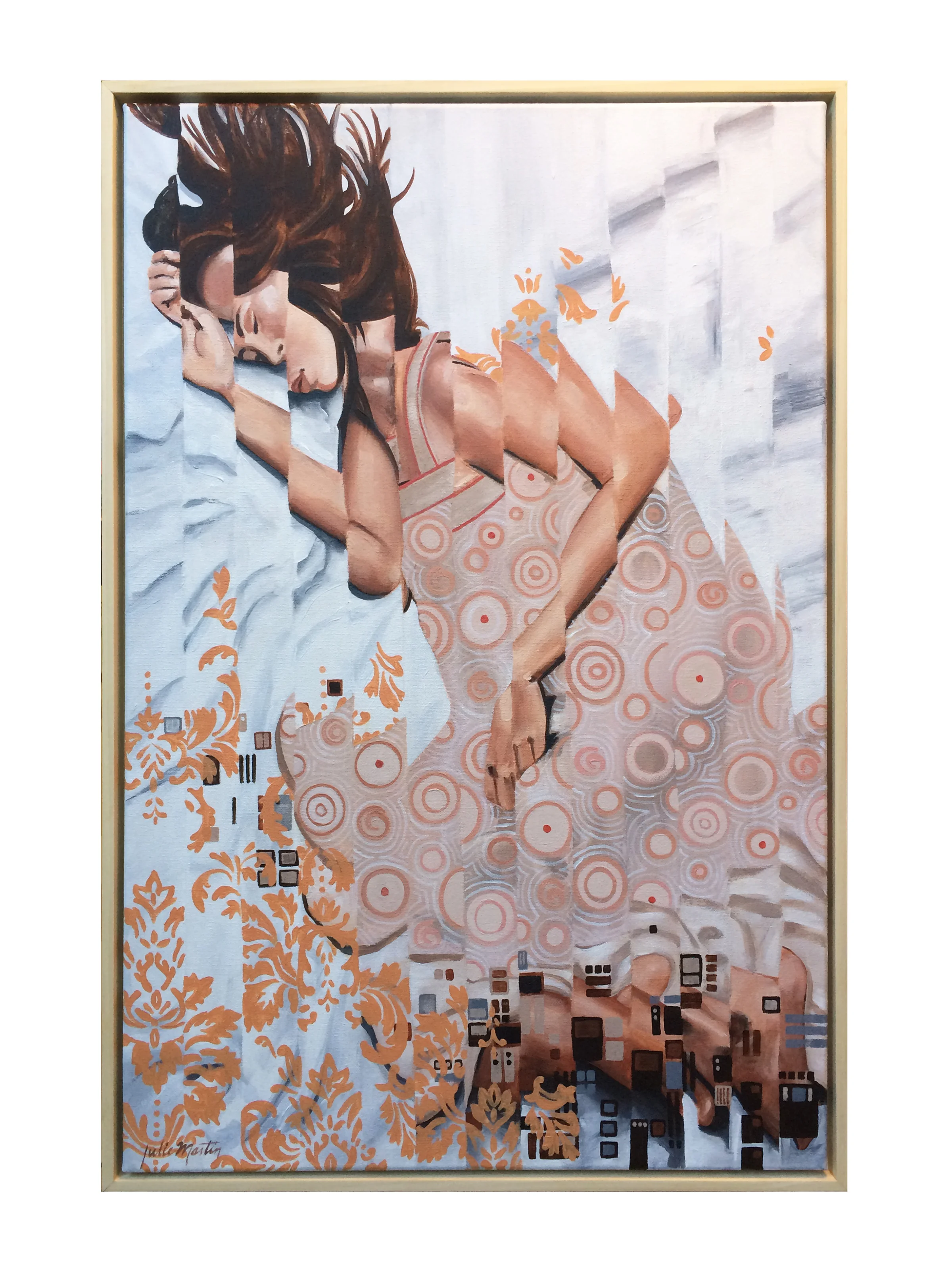Dreamily • Acrylic on canvas • 31" x 21" x 1.5"