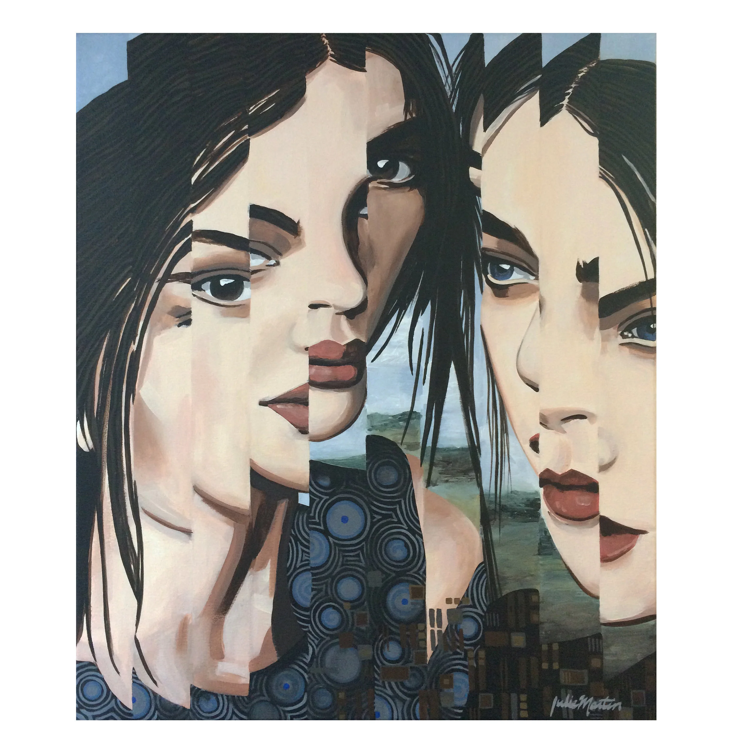 Not Two Frazzled • Acrylic on Canvas • 24" x 20"