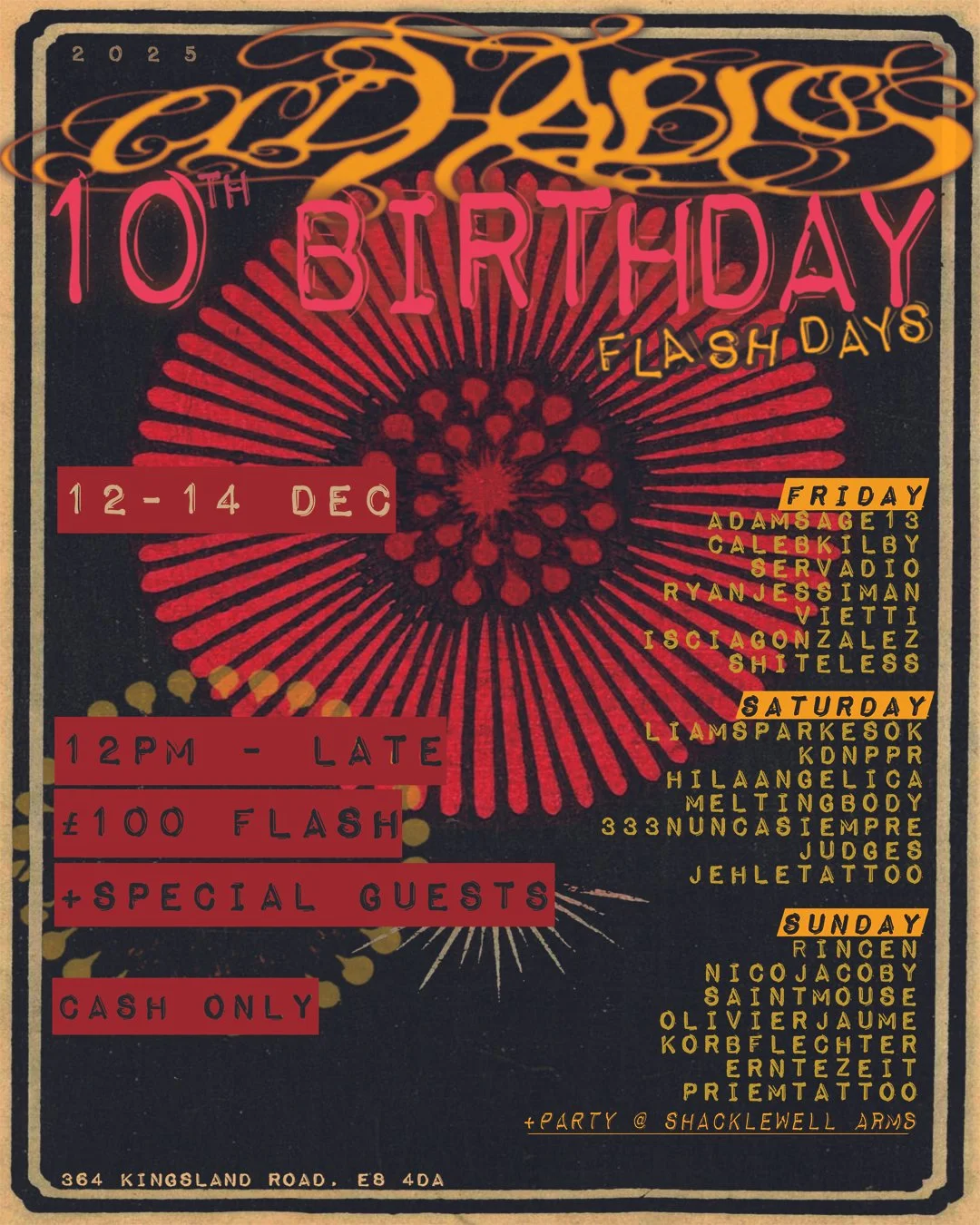 10th Anniversary Flash Days