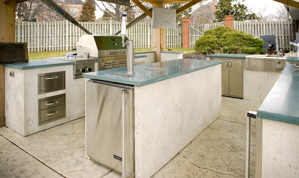 Outdoor Kitchen Hyde Concrete