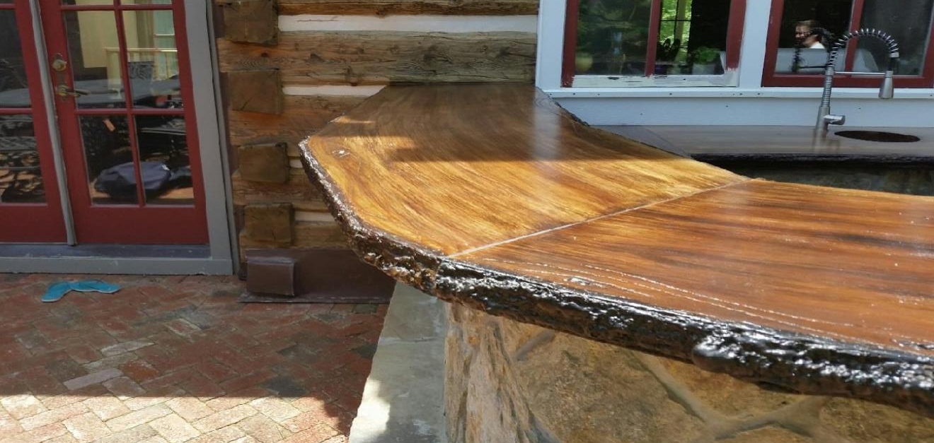 Wood Plank Countertops Hyde Concrete