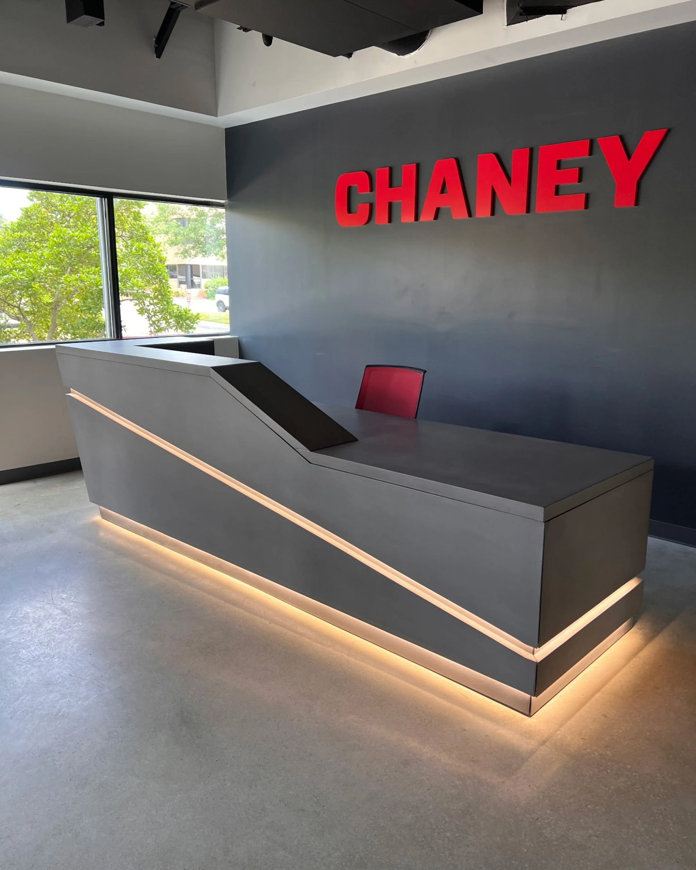 Corporate Reception Desk