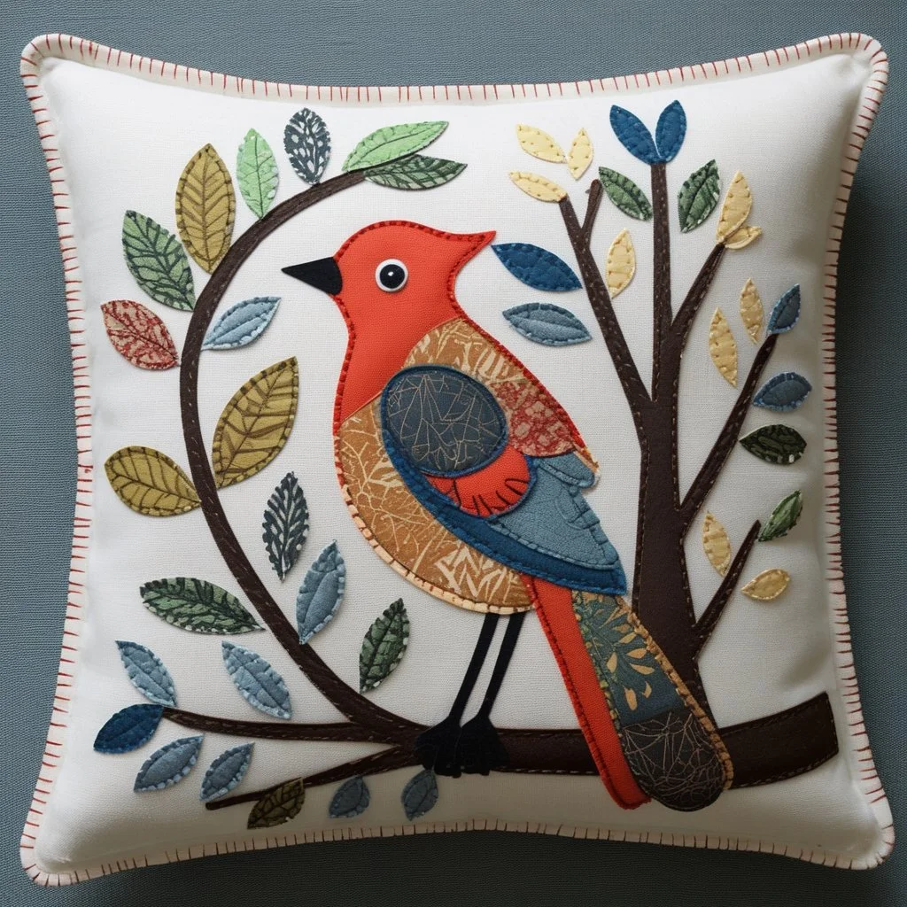 Beginner’s Sewing Appliqué Workshop  (5th  April 2025) 13.30 - 16.30 ( Much Wenlock)