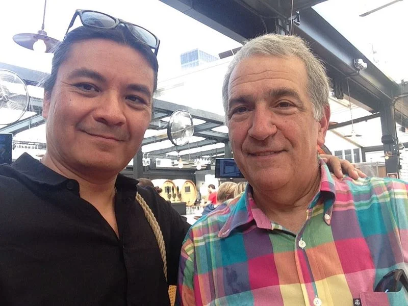 With my good friend, attorney Dan Brooks.