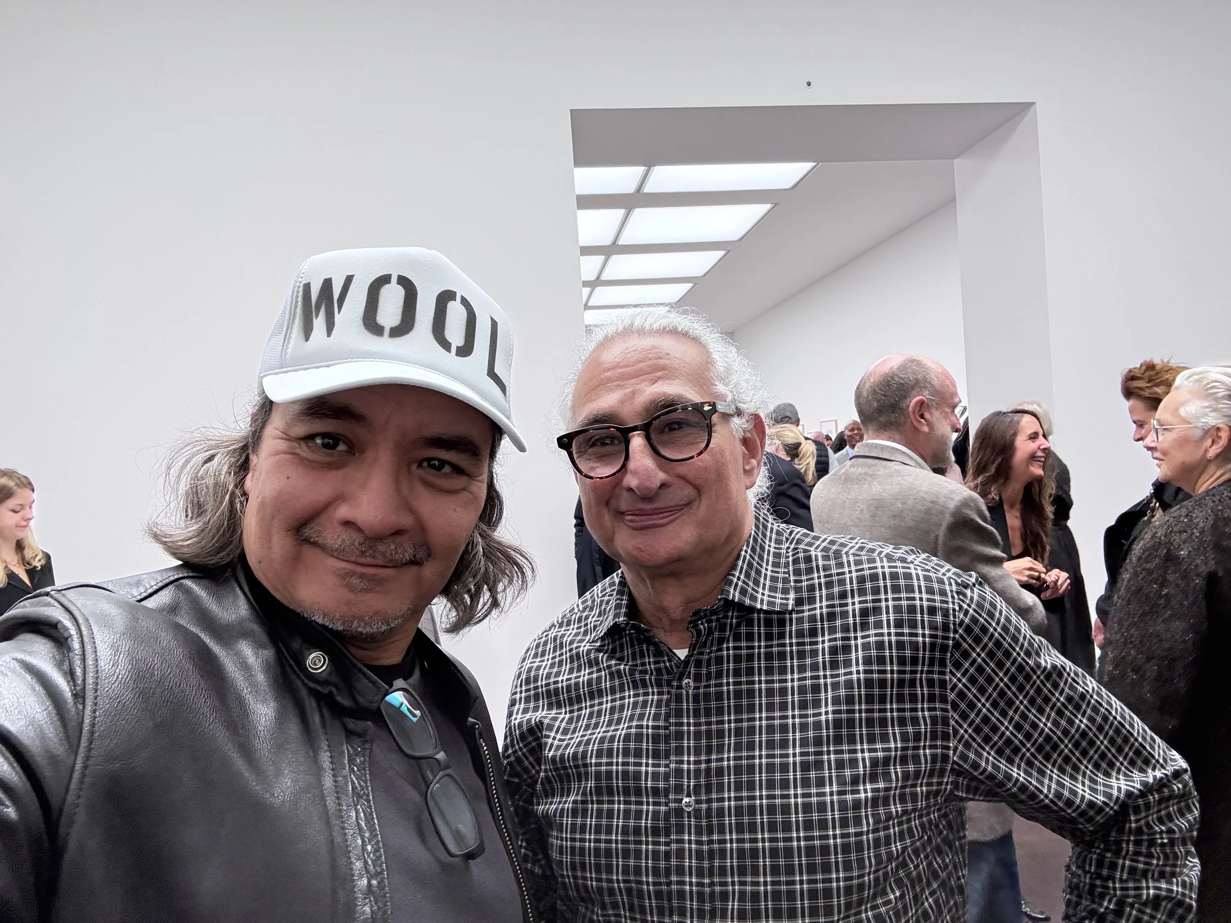 With Christopher Wool.