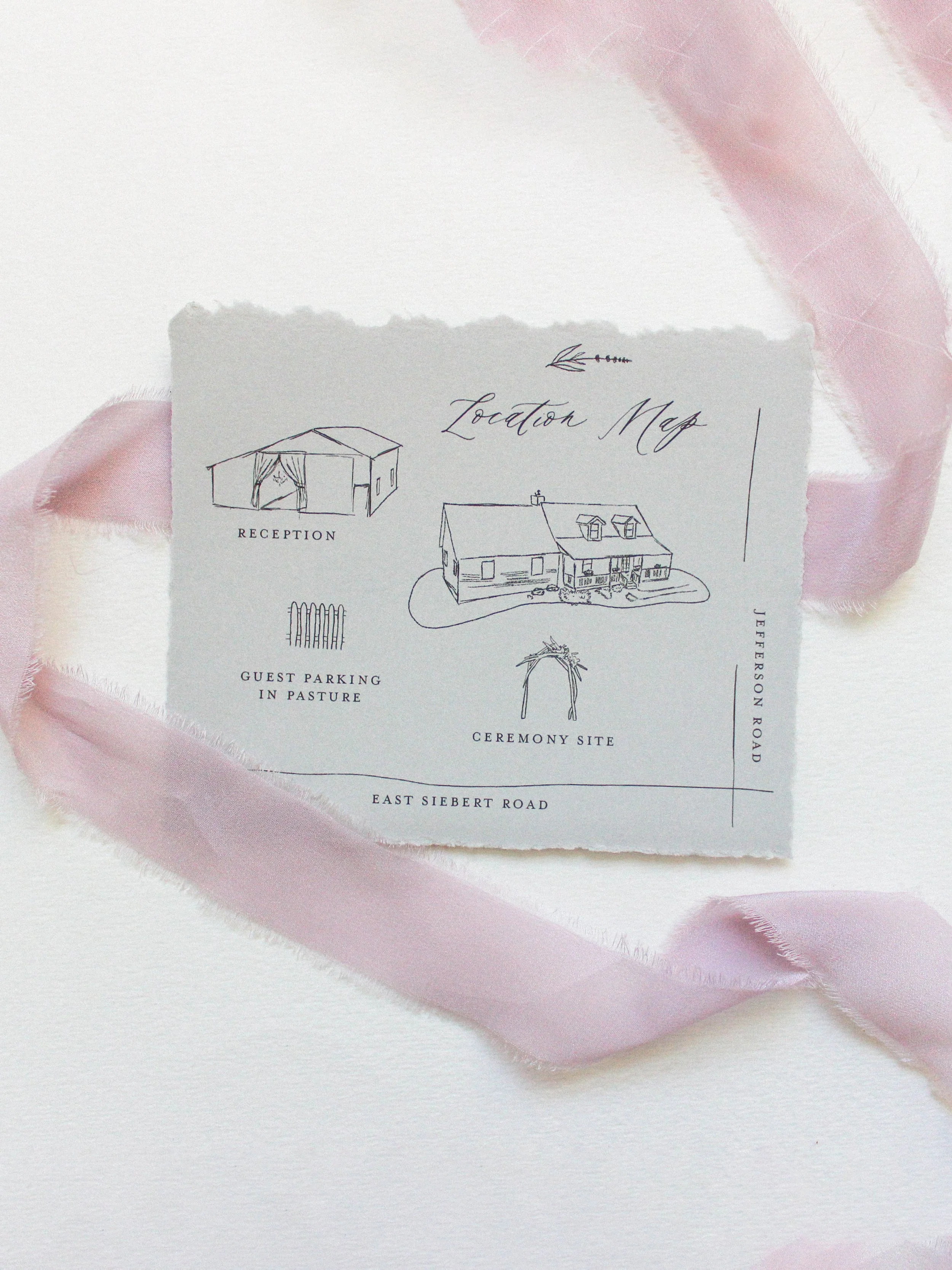 Illustrated Map Card