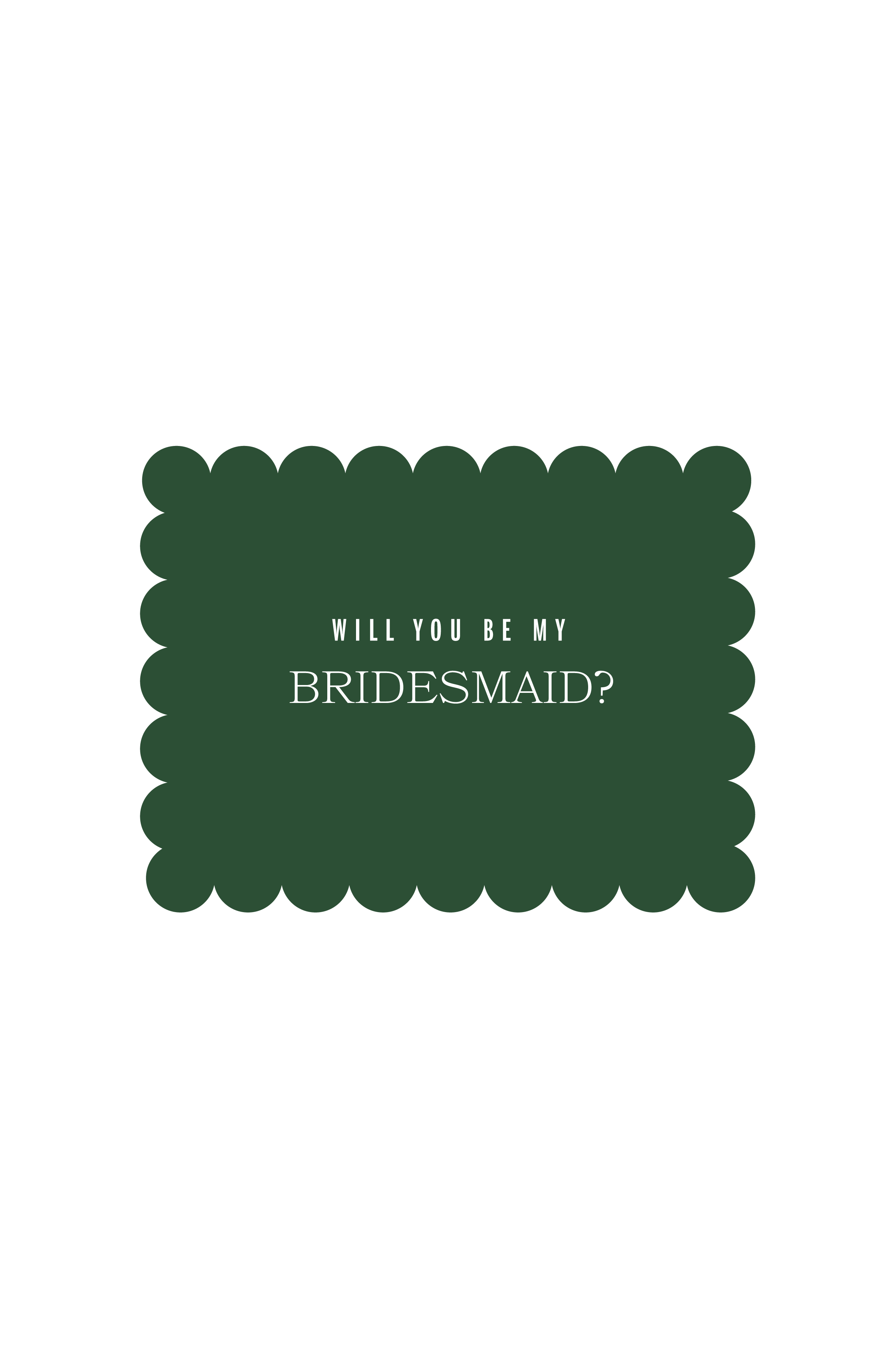 Stella | Bridal Party Proposal Card