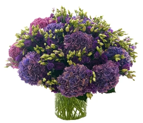 Hydrangea and Lisianthus mix