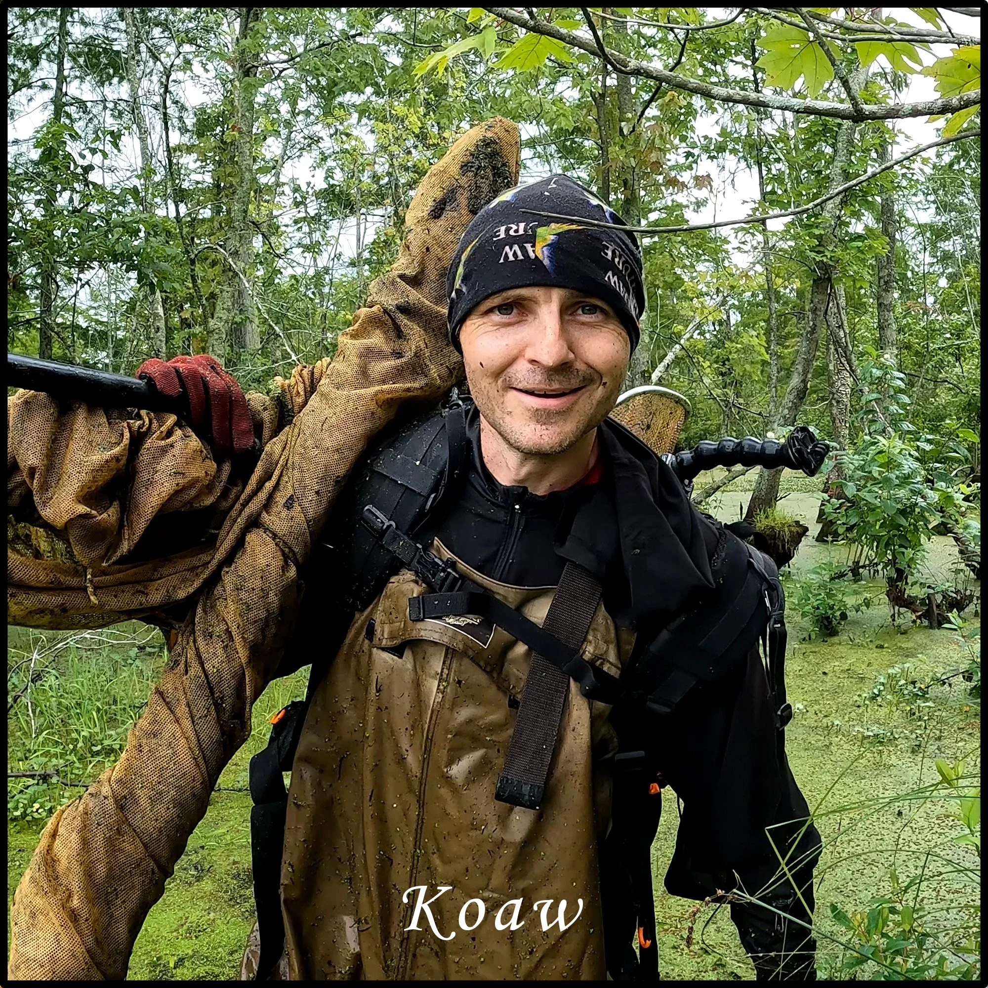 Koaw is a biologist that shares information on wildlife and outdoors adventures as well as fishing information.