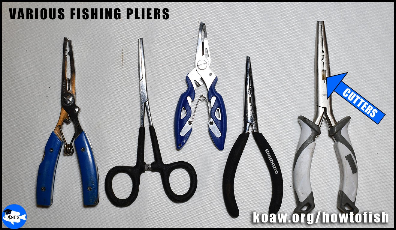 Fishing pliers should be in every fisher's tacklebox.