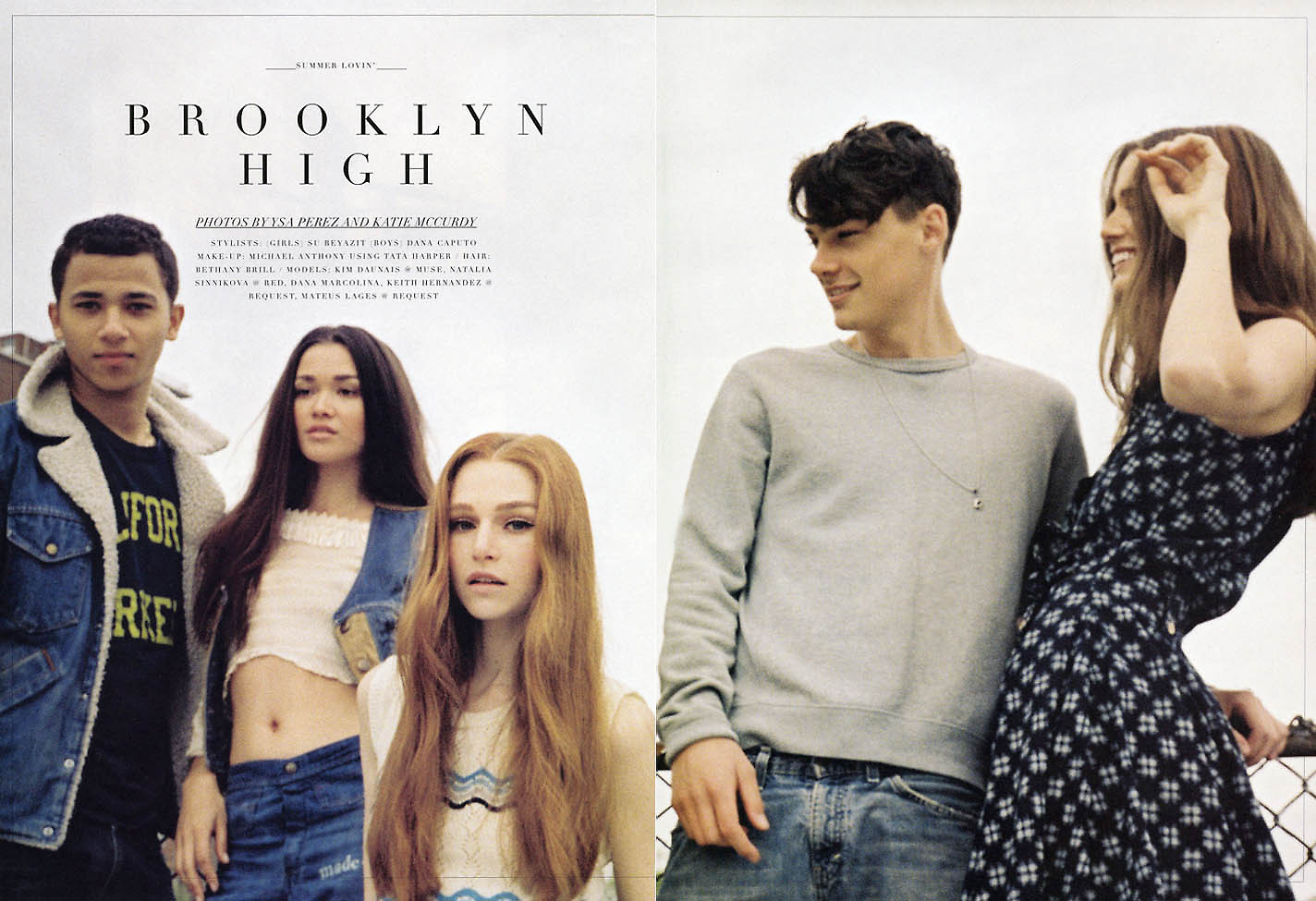 Ysa Perez & Katie McCurdy for Brooklyn Magazine