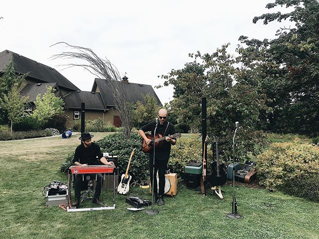 Playing some nuptials today with one of our favourites @kylerjpierce