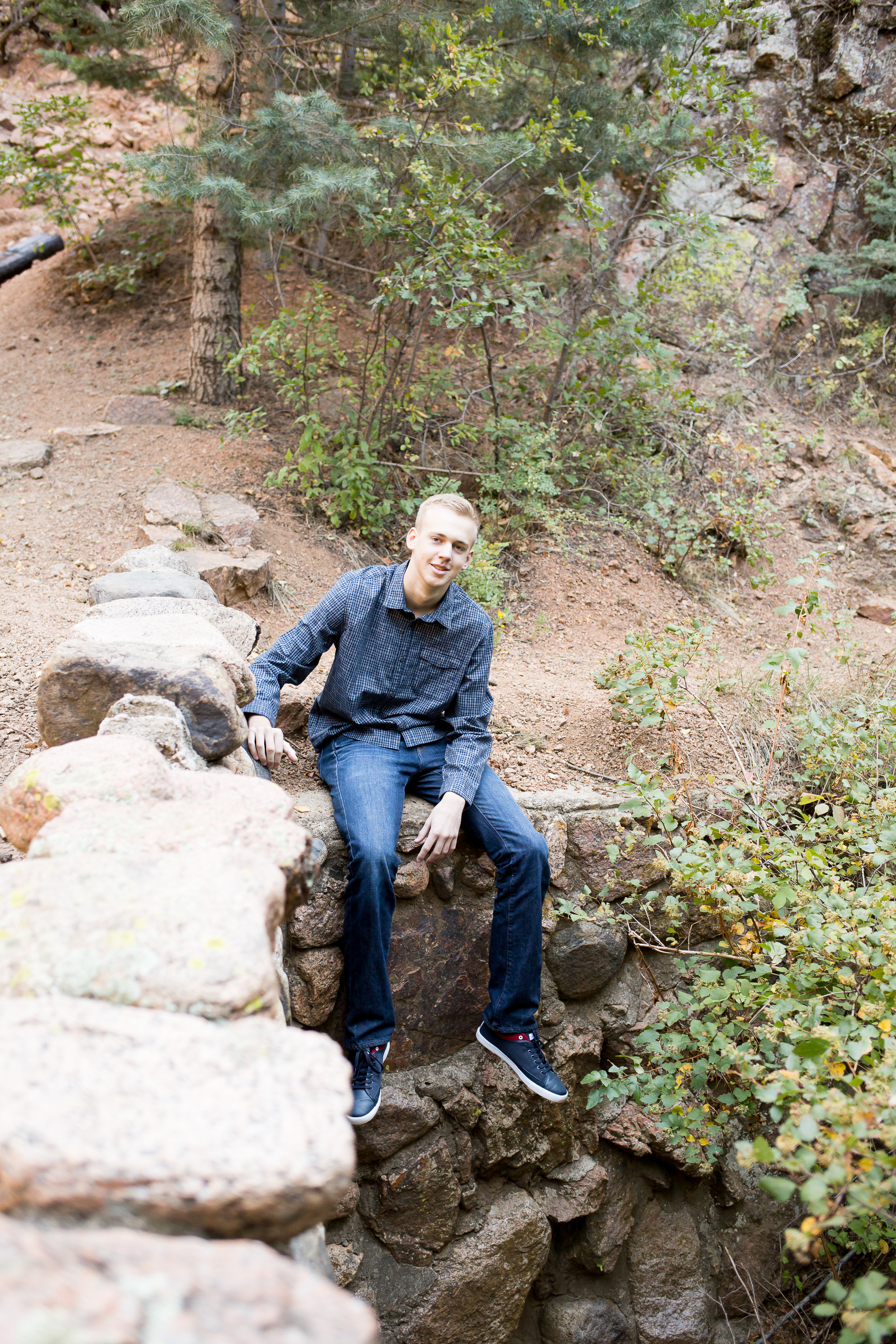 Colorado Springs Senior Photography | Widefield High School senior session in Cheyenne Canyon | Stacy Carosa Photography | Colorado Springs Senior Photographer