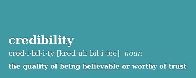 Credibility through design