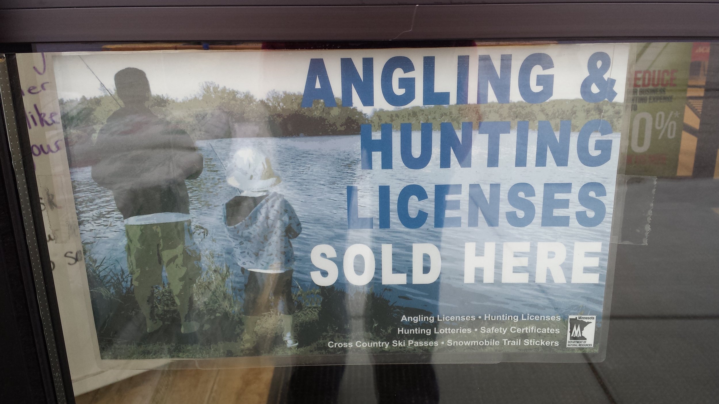 HUNTING & FISHING LICENSES SOLD HERE!