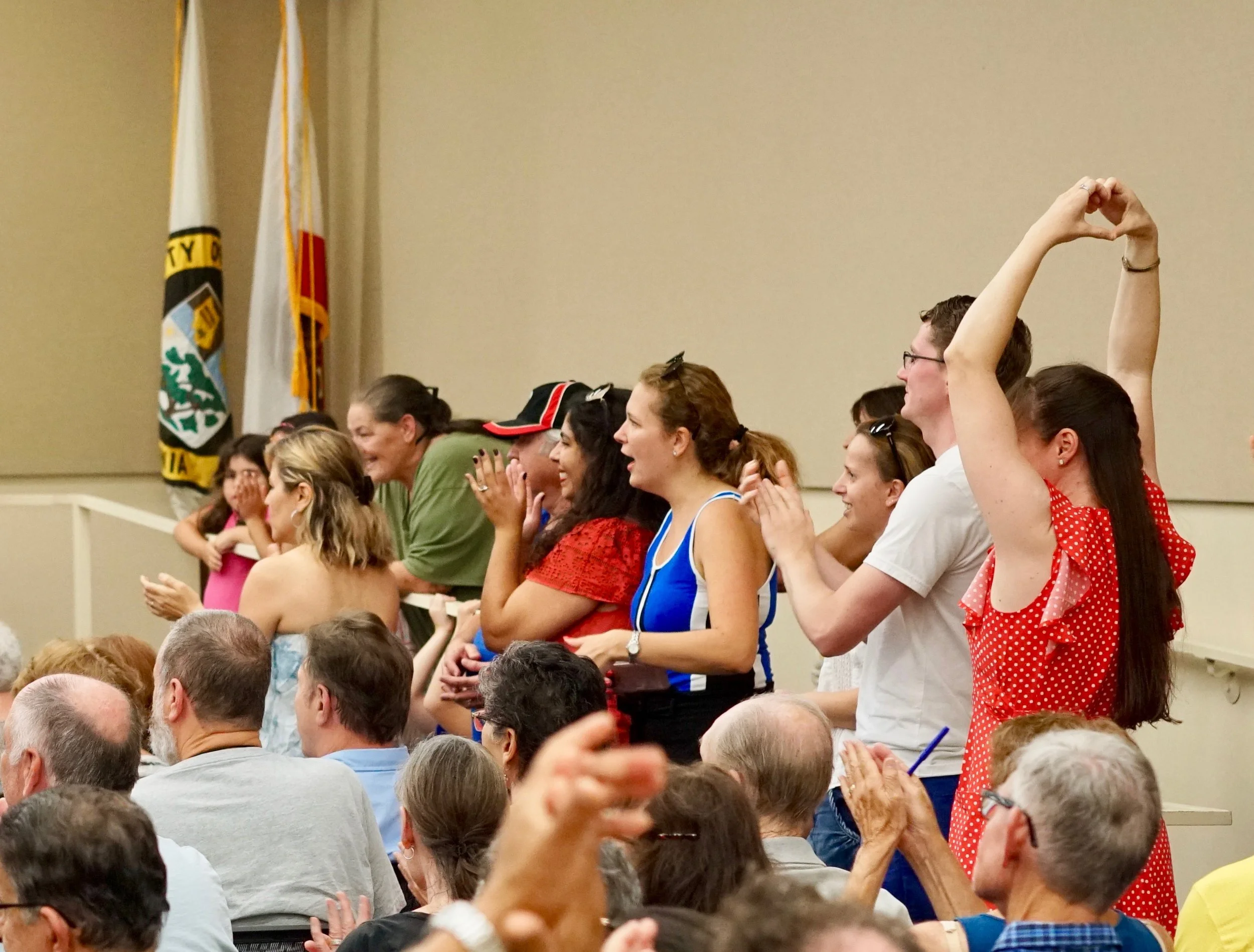 At Thousand Oaks Library. Photo by Craig Chrestien.