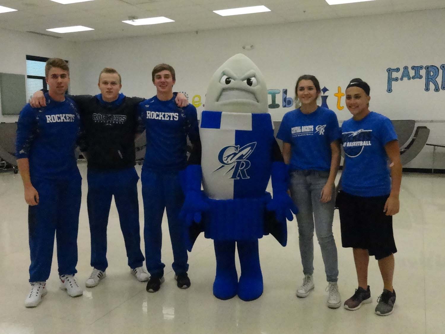 rocket mascot 