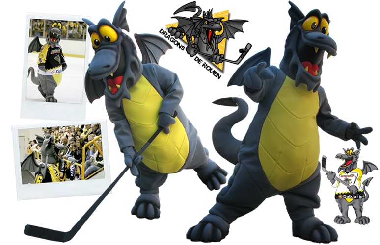 dragon mascot costume design