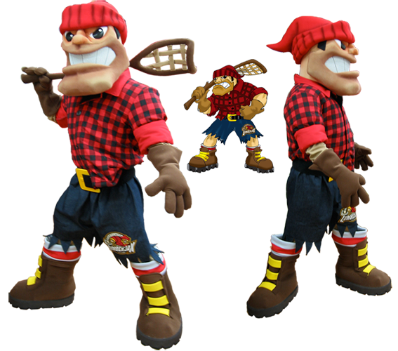 lumberjack mascot costume design