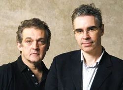 Mark Morris (left) and Simon Morrison Credit: Joanne Savio