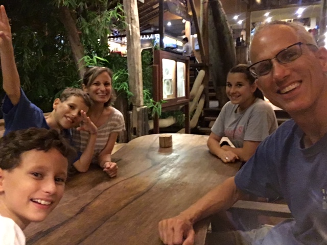 Waiting for ice cream in Kep!