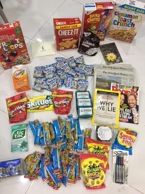 What an incredible haul! Thank you Covenant Presbyterian Church!