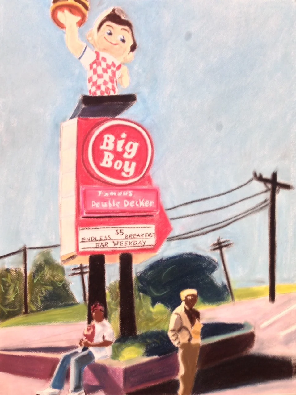 alicia degener -big boy  - archival digital print on fine art paper 
