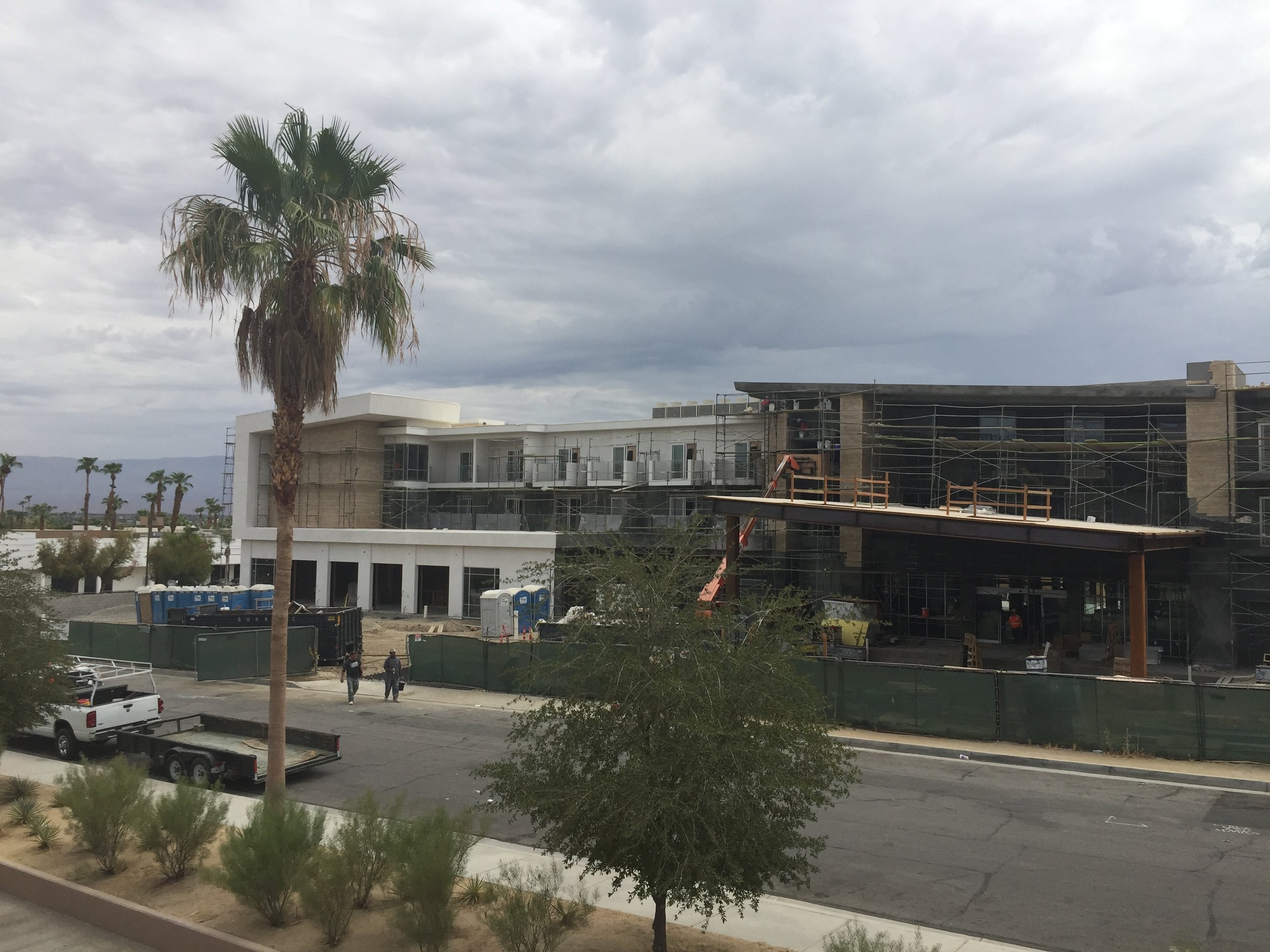 Site visit on new project collaboration, Hotel Paseo