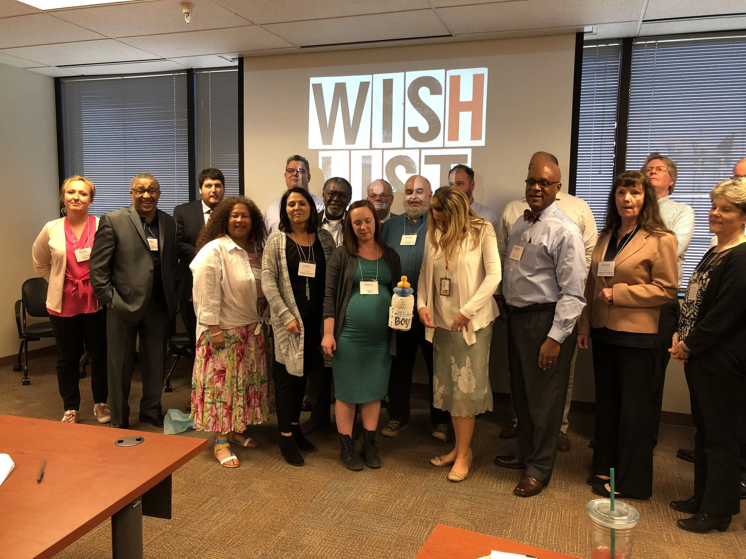 SBDC-OC attends training and baby shower