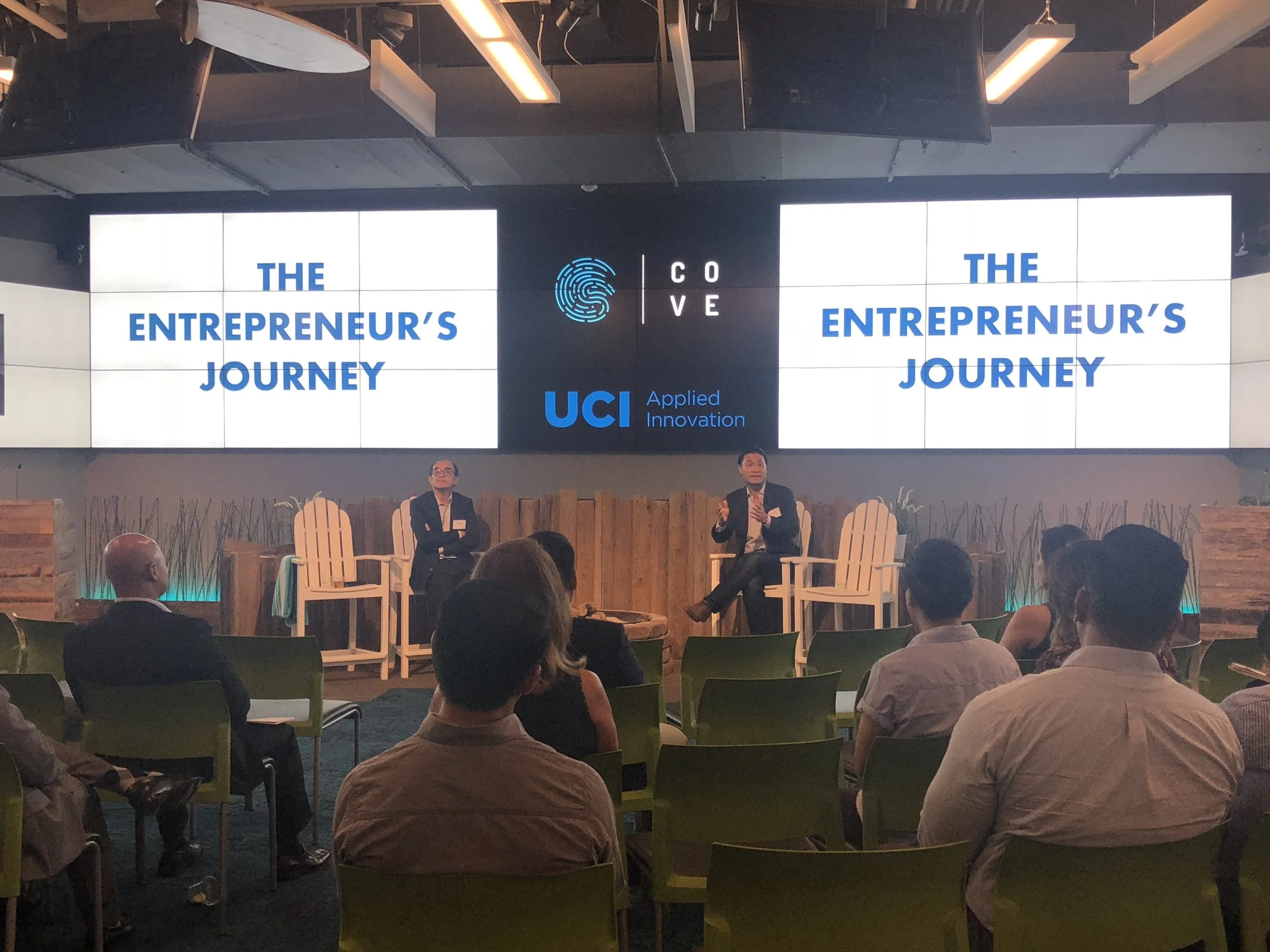 SBDC-OC attends The Entrepreneur’s Journey at The Cove at UC Irvine