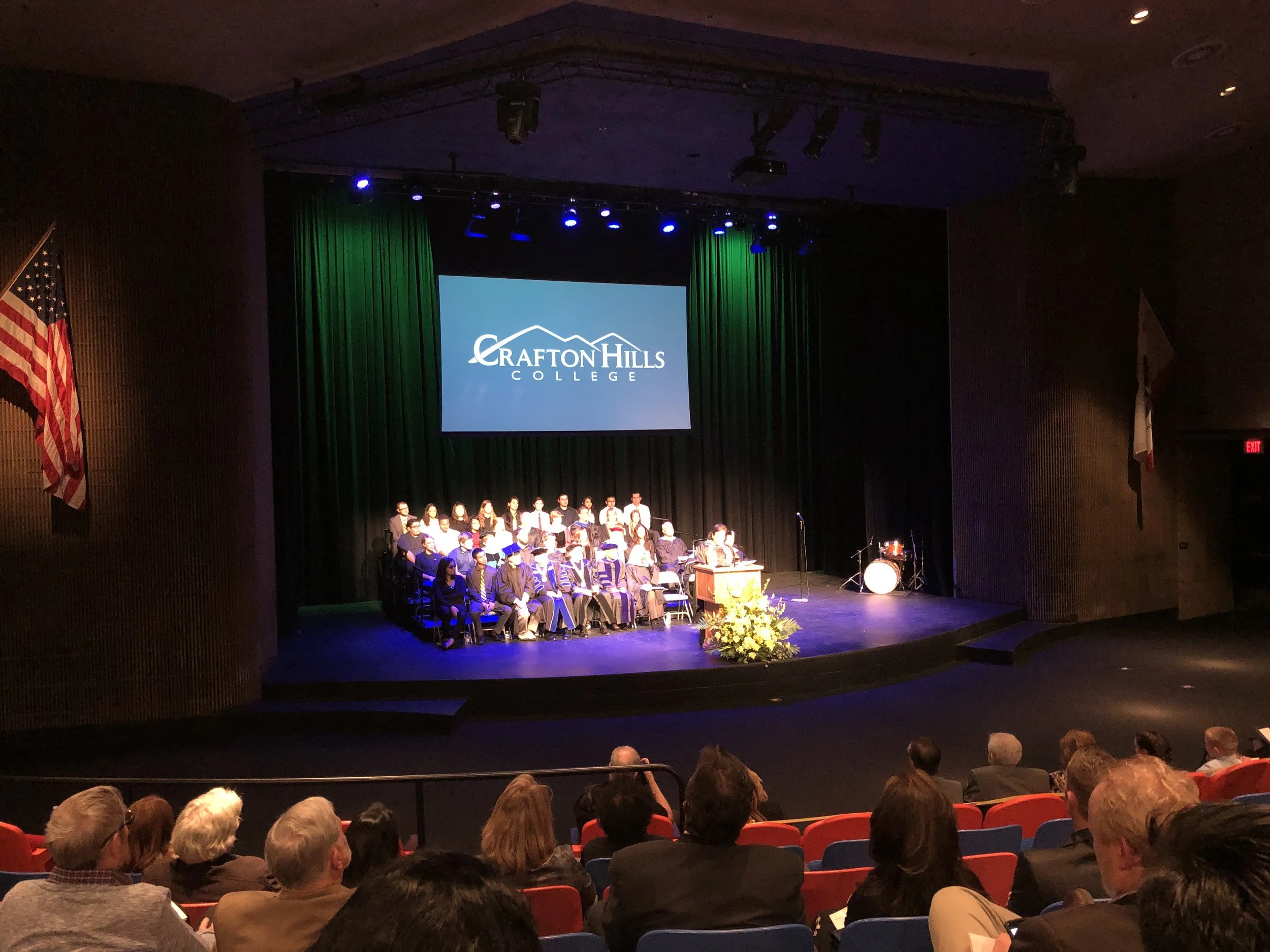 SBDC-OC attends Investiture Ceremony of Ninth President of Crafton Hills College