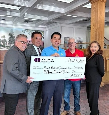 SBDC-OC receives $15k grant from Citizens Business Bank
