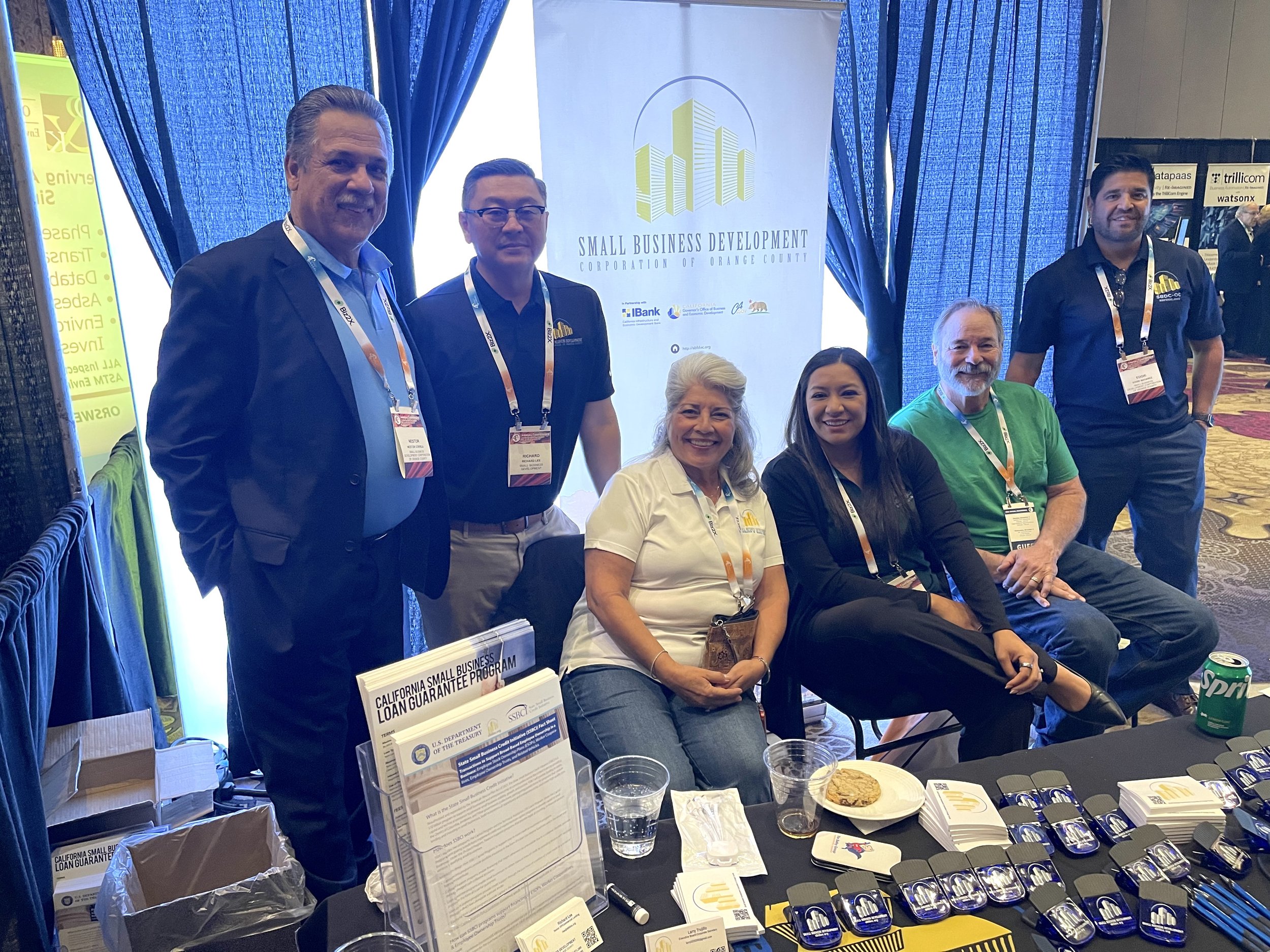 SBDC-OC team connects at 40th government guaranteed lenders conference