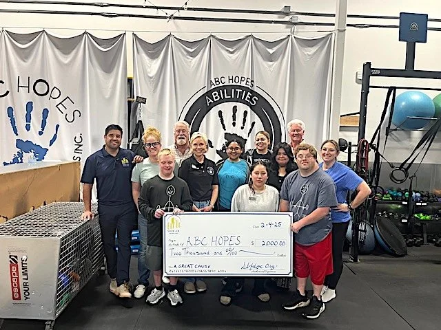 SBDC-OC joins ABC Hopes' mission with $2k grant