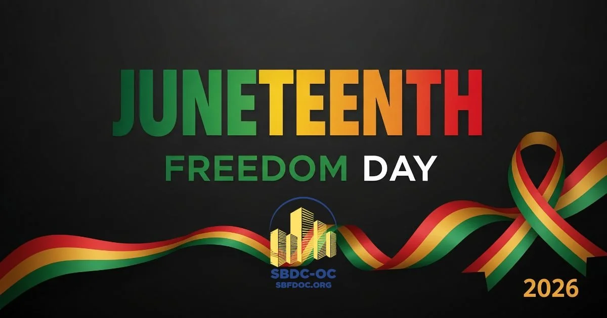 SBDC-OC observes Juneteenth holiday
