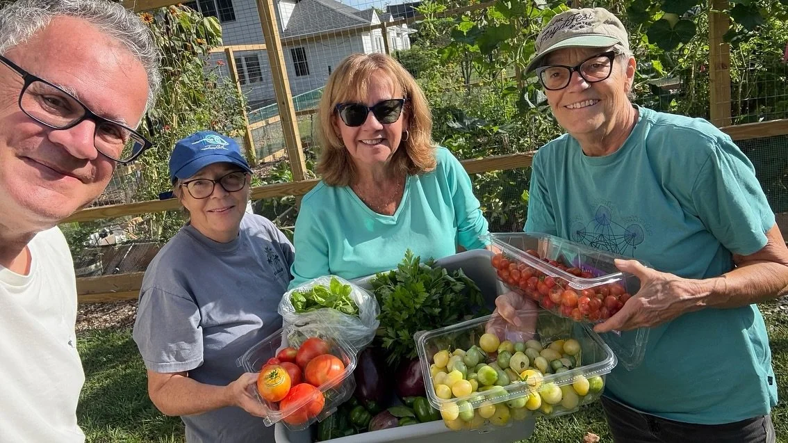 And just like that our garden volunteers have produced over 900 lbs of donated food!!! We are forever grateful to all who have helped with this effort!! On our way to 1,000 lbs!