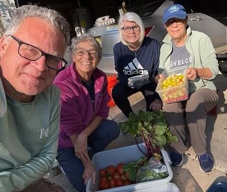 Our community garden has now produced 966 lbs of food for donation!!! We are so grateful and thankful!!!
