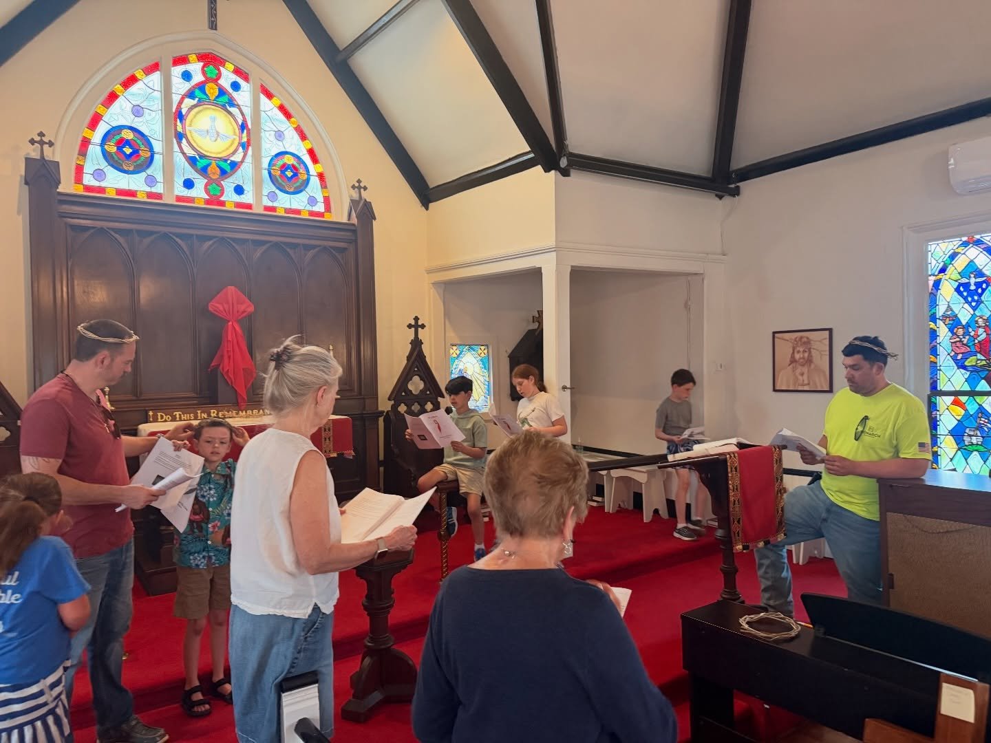 Tonight&rsquo;s children&rsquo;s Stations of the Cross&hellip; Sunday is coming!