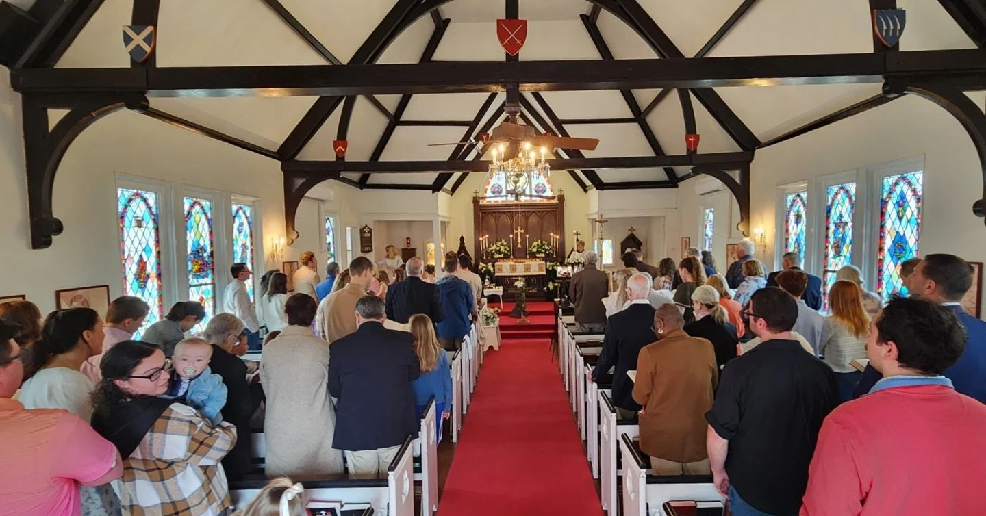 He is risen indeed! What a blessed morning celebrating Easter and the baptism of baby Dean!