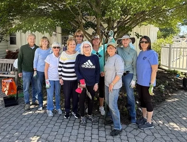 🌸 Blooming with gratitude! Our Memorial Garden is officially planted! 🌸

We had the perfect Saturday morning to get our hands dirty, and the results are going to be absolutely beautiful this season. 

A massive THANK YOU to our amazing garden crew 
