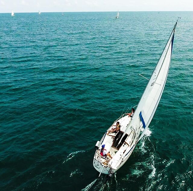 Sailing has changed me. Working alongside nature to propel you to your final destination is a concept we can all adopt and respect. Check out @iyctoronto 
#sailing #boat #boatlife #sailinglife #wind #nature #naturelovers #naturephotography #drone #dr