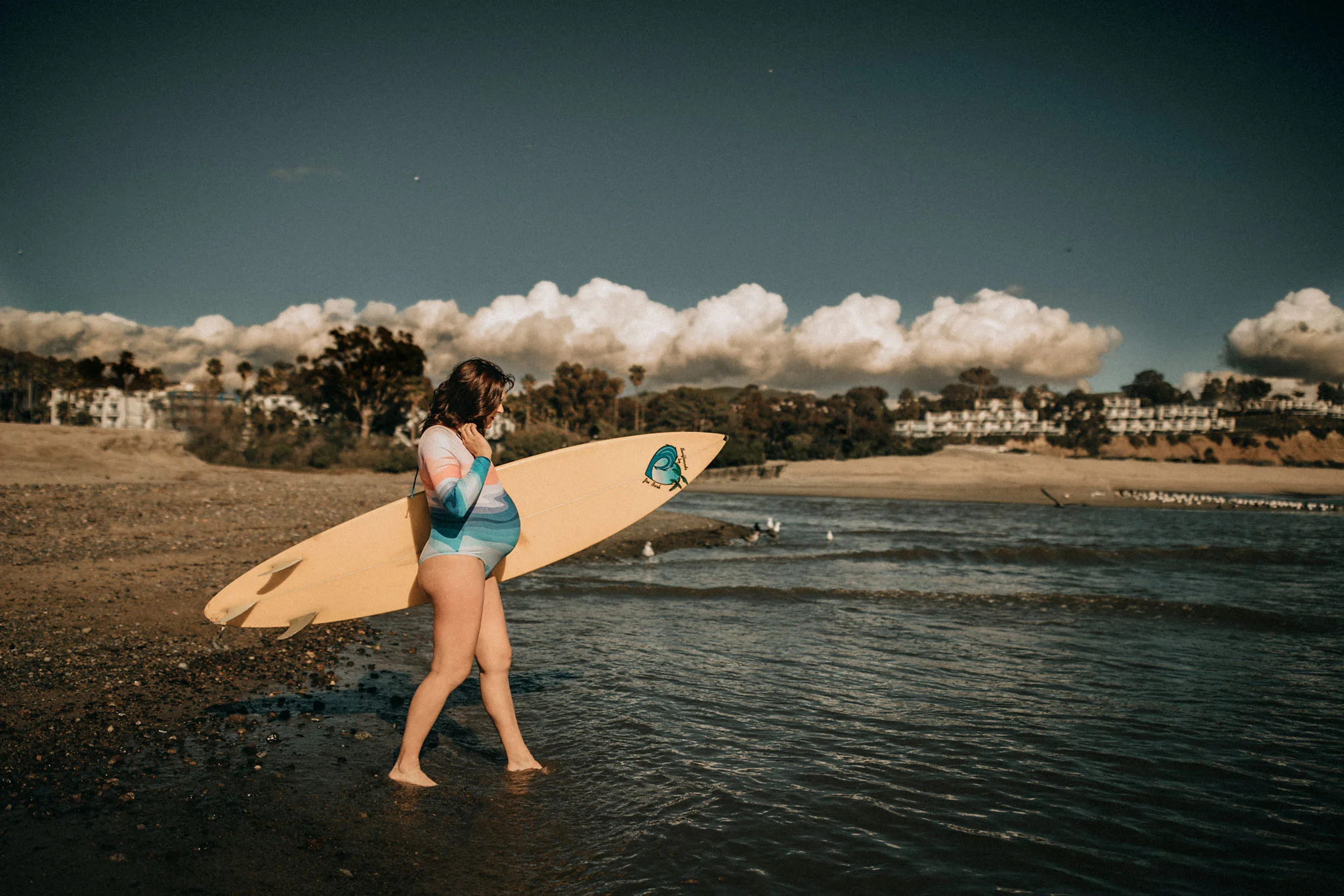 California Maternity Adventure Shoot - Surf's Up: A Surf Inspired Shoot - Click Away Conference 2019