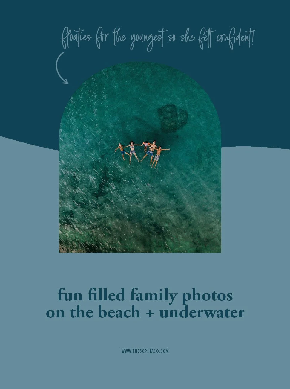 Family Fun on Land + Water // Oahu, Hawaii Family Underwater Photographer