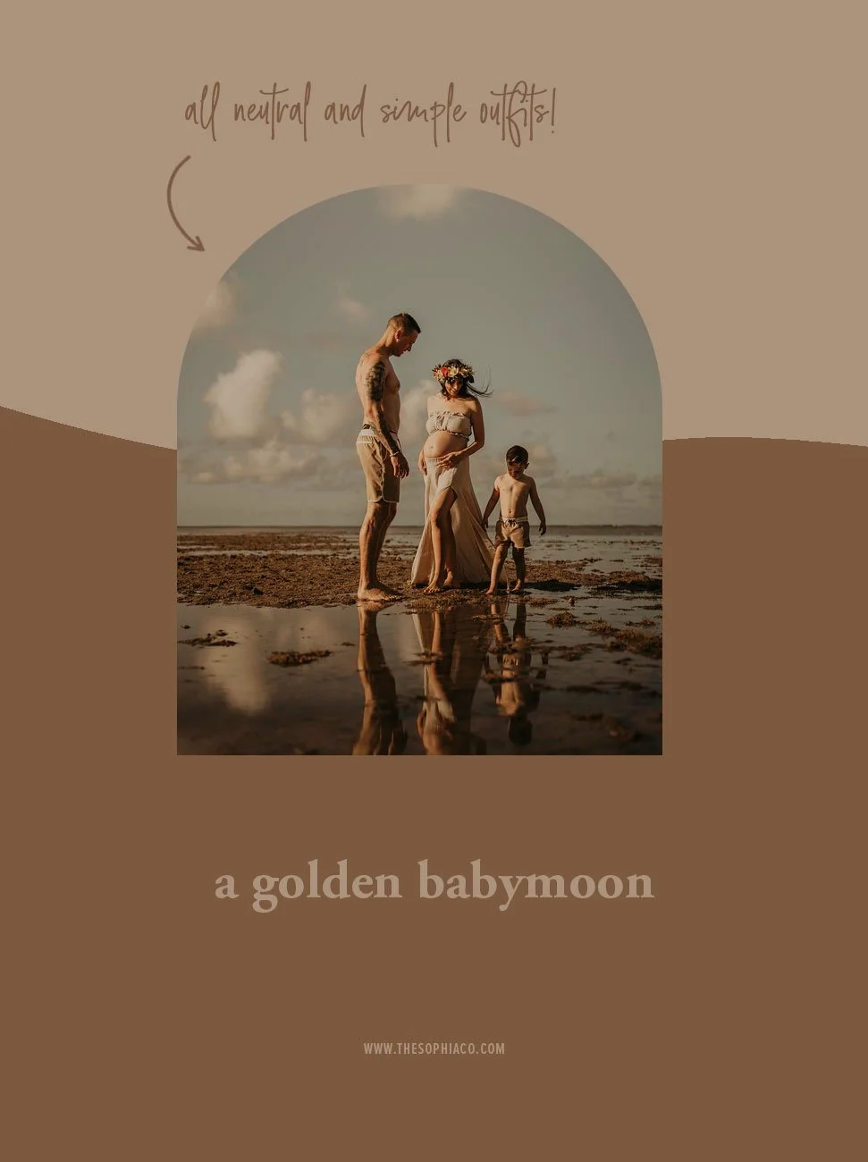 A golden babymoon // Honolulu Maternity Photographer