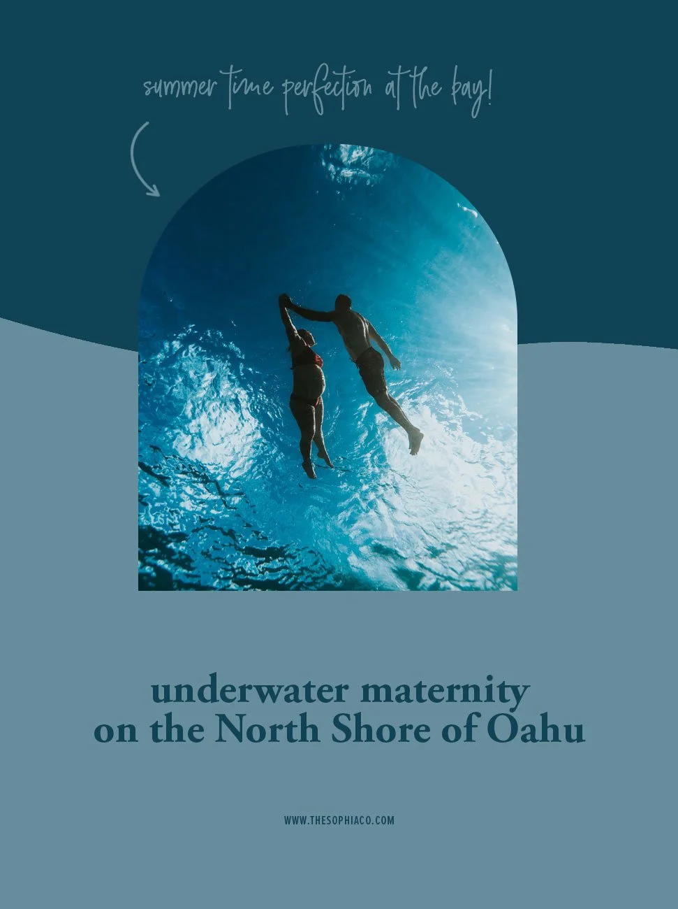 Summer at the Bay // Oahu, Hawaii Maternity Photographer