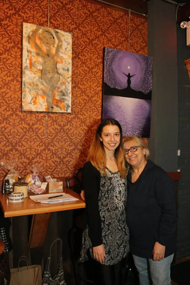 Founder of the Beatitudes Movement Cari Flammia & her mom Lucia! - Photo by Allysha Howse .