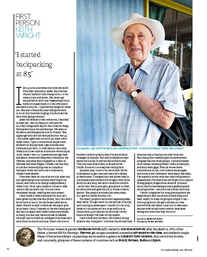 FT Weekend Magazine, July 2012
