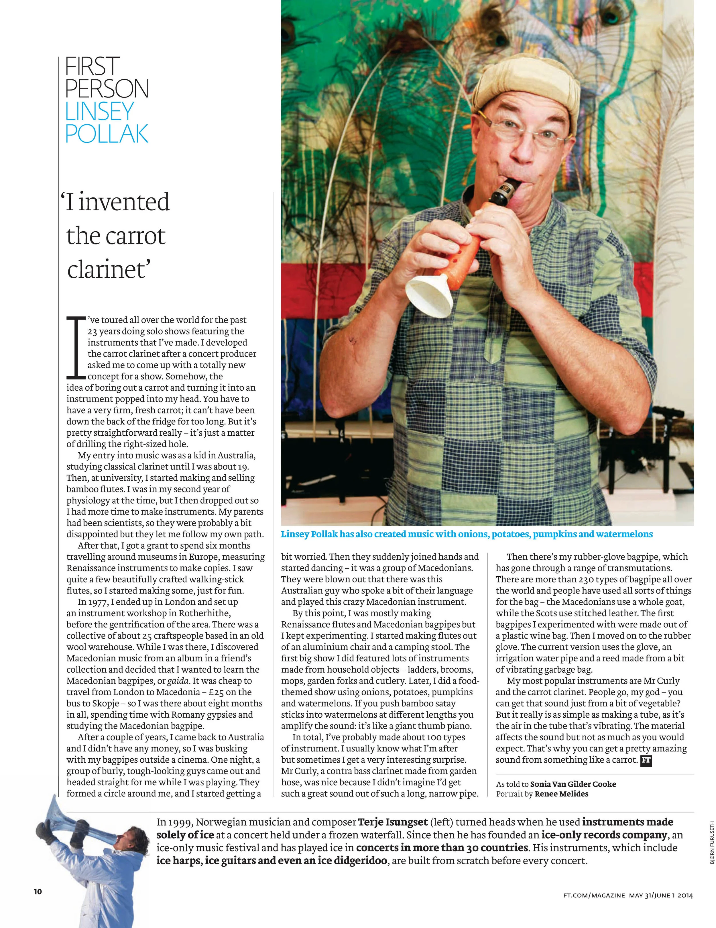 FT Weekend Magazine, June 2014