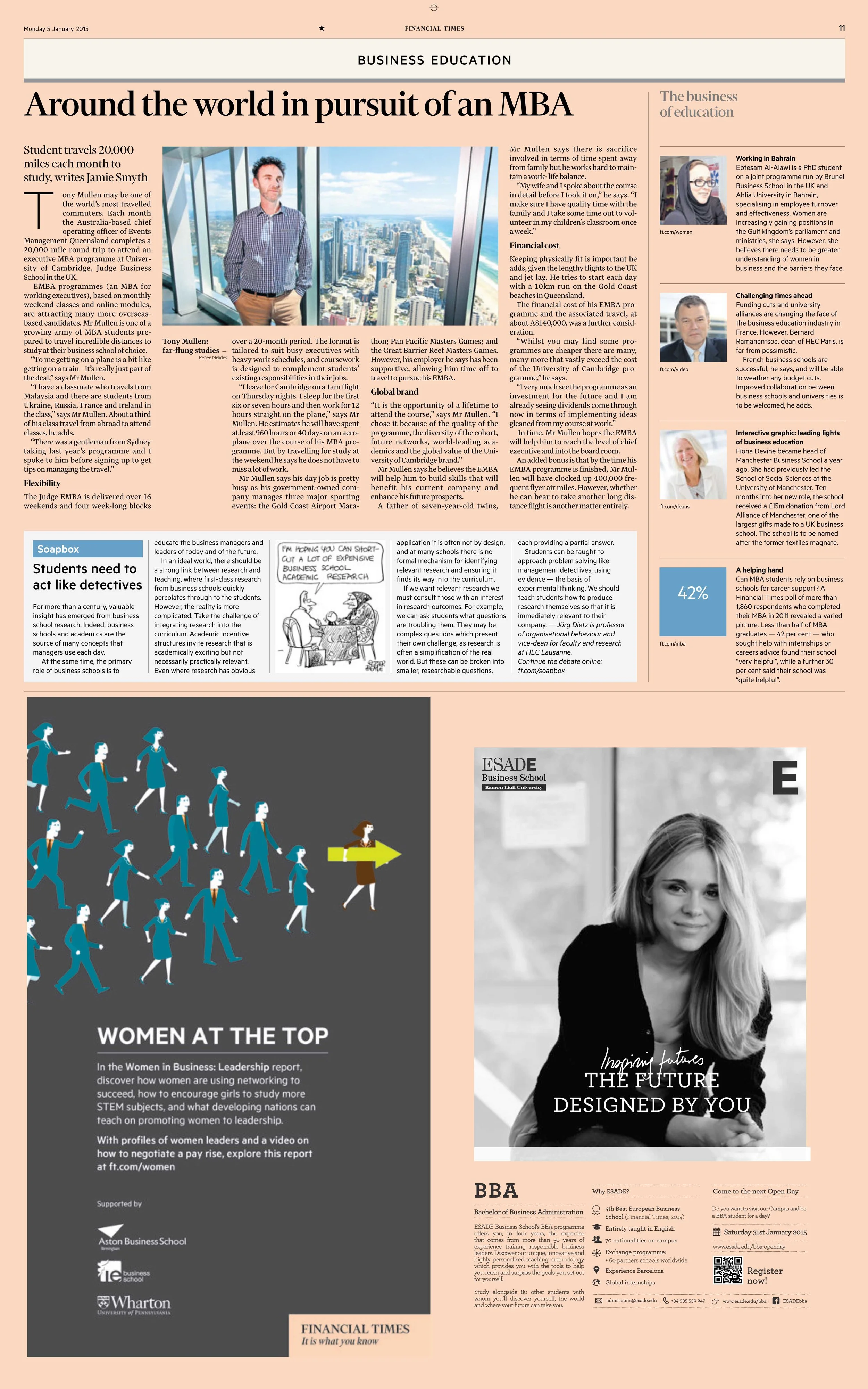 Financial Times of London, Jan 2015